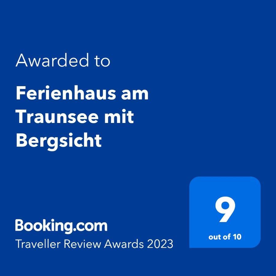 Ferienhaus Am Traunsee Mit Bergsicht Traunkirchen Zewnętrze zdjęcie